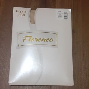 Florence beige sheer tights